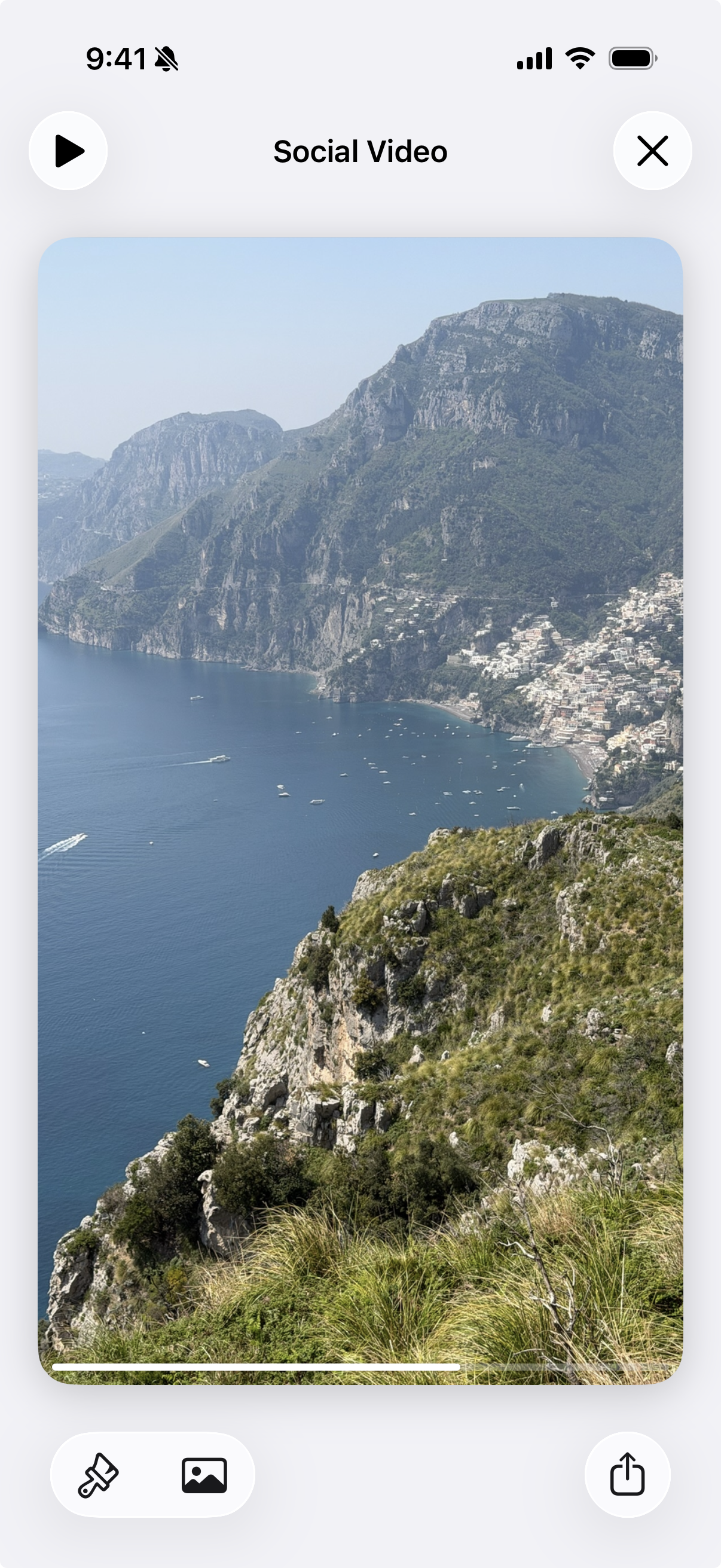 Create a shareable video of your trip
